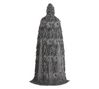 Generico Capa encapuchada para Halloween, disfraz de cosplay para Halloween con túnicas rasgadas - Disfraz de Cosplay transpirable para mujeres, hombres, niños, niños, disfraz, juego de rol teatro