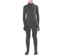 Genérico capa invisible para niño, adulto, Halloween, cosplay, rendimiento, espectro fantasma, traje de abrigo infantil, gris oscuro, XL