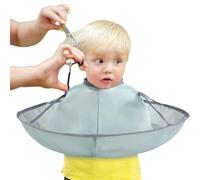 Genérico Capas de corte de cabello para niños - Peinados paraguas, delantal plegable | Capa de barbería impermeable, cierre ajustable ideal para el peinado para el hogar o la sala de estar con niños