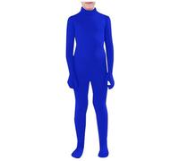 Genérico Cape Invisible Niño Adulto Halloween Cosplay Rendimiento Espectro Fantasma Traje Traje Cape Niño, Azul, XXL