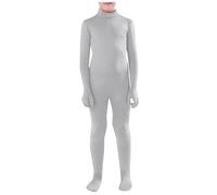 Genérico Cape Invisible para Adulto, Halloween Cosplay Rendimiento Espectro Fantasma, Traje de Cape Niño, Grey, M