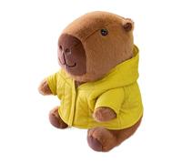 Genérico Capibara de Peluche | Almohadilla Suave y Abrazable con Ropa 25 cm Juguete | Peluche de Animal Selva,para Navidad Noche Cumpleaños Decoración De Habitación Accesorio para Fotos Niñas Y Niños