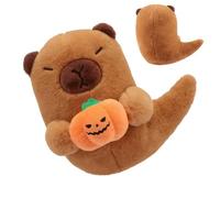 Genérico Capibara Peluche, 150 G Bambola Morbida con, 19 Cm Fantasma Morbido Imbottito Giocattolo Capibara, Bambini Ragazzi Ragazze Casa Soggiorno Camera Da Viaggio Sedile Auto