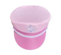 Genérico Capitán del Capitán - Sailor ajustable y capucha de la Marina para accesorios para trajes náuticos, temáticas o carnaval - estilo militar con visera