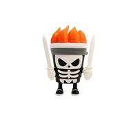 Genérico Capuccino Assassino Halloween Edition - Figura de los Brainrot Meme Italiano XL 13 x 10 cm - Colección Oficial Brainrot - Edición Halloween Capuchino Asesino - Regalo Brain Rot Italian Meme