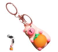 Genérico Capybara Key Chain - Cute Key Rings | Animal Keys Ring for Accessories Holder, Bag Accessories with Lightweight and Compact Design, Purse Pendant, Decorative Keychain for Personal Use