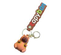 Genérico Capybara Keychain, Capybara Figure Key Holder, Cute Backpack Charm