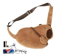 Genérico Capybara Pattern Sling Bag - Cute Animal Sling Bag | Shoulder Chest Bags, Over Shoulder Backpack, Travel Chest Bagzs, Cycling Deypack for Women Men