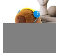 Genérico Capybara Peluche de Peluche de Capybara | Dibujos animados Home Decor Animal Doll - Juguetes lindos Capybara Almohada de Peluche para amigos, Familia, Adultos, Mujeres