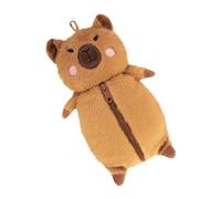 Genérico Capybara Pencil Pouch, Cute Pen Holder Case, Plush Storage Bag, Portable Large Capacity Makeup Organizer, School Office Travel Accessories, 5.12x11.02x1.97in