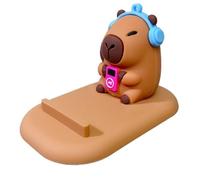 Genérico Capybara Phone Stand Cute Cartoon - Universal Desktop Holder For All Smartphones, Creative Animal Ornament For Desk Office, Unïque Ğift Før Capybařa Lovers, Stable Phone Cradle