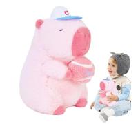 Genérico Capybara Plush - 25cm Cute Soft Stuffed Animal with Tennis Ball