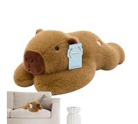 Genérico Capybara Plush, Animal Relleno de Capybara | Dibujos Animados de Peluche de Peluche 11.81in - Decoración de la habitación Animal Doll Huggable Figura Suave para la Sala de Estar Dormitorio
