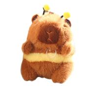 Genérico Capybara Plush - Cute Bee Soft Toy | Vibrating Wing Stuffed Animal with Adorable Design for Children Family Sofa Car Bedroom Sleep Rest Companion Gift