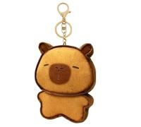 Genérico Capybara Plush Doll - Cartoon Toast Capybara Stuffed Decor, 6.69x5.91x3.94 Inches Soft Cute Plush Animal Toy, Huggable Pillow Figure, for Kids Room Car Bedroom Couch Living Room