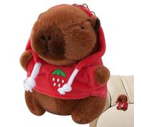 Genérico Capybara Plush Keychain - 4.72 Inches Plush Animal Keychain Toys | Animal Toy, Plussh Dolls, Backpack Accessory, Capybara Pendant, Capybarra Charm For Girls Women