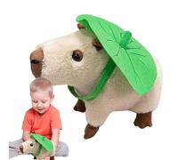 Genérico Capybara Plush Toy, Soft Cartoon Animal Figure, Cozy Snuggle Companion, 26cm Ultra-Comfort Cuddly Design, Child-Friendly Playtime Favorite, for Boys, Girls, and Relaxation Time