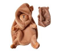 Genérico Capybara Plush Toy - Velvet 30c | Plush Animal Shell No Filling | DIY Handmade Stuffed Animal Sewing Doll Supplies Soft Płush Gift For Kids Teens Adults Girls Or A Girlfriend