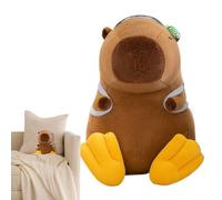 Genérico Capybara Stuffed Animal, Soft Plush Capybara Toy, Adorable Swimwear Outfit, Portable and Huggable Design, Cuddly Plushes Gift for Kids, Babies, Adults, Christmas,& Graduation, 9.84 Inches