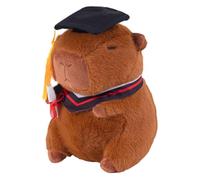 Genérico Capybara Toy Plush - Graduate 9-Inch Stuffed Capybara Toy,Cute Animals Doll In Graduation Hat, Degree Uniform For Adults, Kids & Girls Graduation
