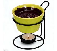 Genérico Caquelon De Fondue De Queso - Creador de Dulces - Taza de Fondue Chocolate | Para Las Románticas Las Reuniones Navidad El Café La Maison La Cocina