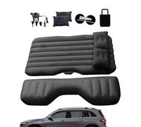 Genérico Car Air Bed Mattress - 135x80cm PVC Flocking Inflatable Bed, Portable Travel Sleeping Pad, Heavy Duty 300KG Load Cushion, SUV Back Seat | Inflatable Sleeping Mattress For Car Camping Trave
