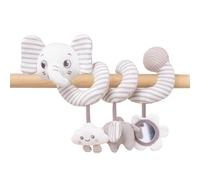 Genérico Car Baby Toys, Crib Hanging Toys, Interactive Animal Activity Set, Soft Sensory Learning Toy for Girls, Boys on Travel, Park Visits, and Outdoor Vacations, 14.17x11.81 Inches