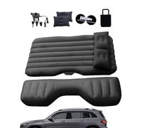 Generico Car Bed Inflatable Sleeping Pad - Portable Camping Mattress With Air Pump For Back Seat Rest | 135x80cm Travel Cushion For Vehicle Overnight Stay, Extended Air Couch For Outdoor Adventures