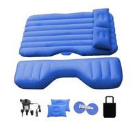 Generico Car Bed Inflatable Sleeping Pad - Portable Camping Mattress With Air Pump For Back Seat Rest | 135x80cm Travel Cushion For Vehicle Overnight Stay, Extended Air Couch For Outdoor Adventures