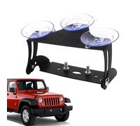 Genérico Car Bumper Light Suction Cup Bracket - Strip Light Mounting Bracket | Bumper Mount Lights Brackets | Fog Lights Mounting Brackets Bumpers | Led Work Mount Brâckets Warning Support Frame