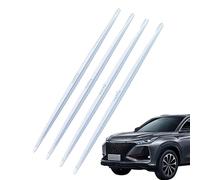 Genérico Car Bumper Protectors - 15.75x0.59x0.24 Inches Anti Collision PU Car Door Guards | Edge Guards with Traceless Adhesion | 40cm Protective Strips for Rearview Mirror and Bumpers