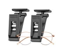 Genérico Car Clip for Bag | Magnetic Ticket Clips Storaage Hooks,2 Pieces Adhesive Hoooks Multifunctional Hanger, Vehicle Accessories for Driving License Registration Sunglassesss