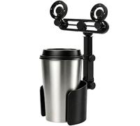 Genérico Car Cup Phone Holder | Magnetic Retractable Cellphone Cradle