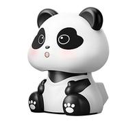 Genérico Car Dashboard Decorations Panda - Solar Powered Shaking Head Panda Figura | Cute Car Interior Decor System, Automobile Dashboard Ornament Solution for Home Office Display