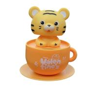 Genérico Car Dashboard Decorations, Solar-Powered Animal Ornament, 2.36x3.54in Shaking Head Cute Decor, Dashboards Figurine, Authentic Material for Car, Home and Room Use