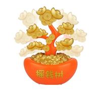 Genérico Car Dashboard Decorations - Solar-Powered Shaking Money Tree for Automotive Interior | Cute Dashboard Accessory for Trailer, RV, Truck, Sedan, Pickup, Car Decor and Fun Vehicle Display