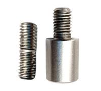 Genérico Car Dent Repair Tool - M8 to 5/16-18 Thread Dent Pulling Adapter, Professional Automotive Repair Tip | Vehicle Restoration Accessory for Home Garage Truck SUV Motorcycle RV Use