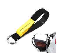 Genérico Car Door Handle Pull - 0.63x8.66in Polyester Strap, Reflective Safety Handle, Adhesive Door Pull Strap, Truck Safety Accessory | Car PullStrp For Easy Exit For Truck SUV Vehicle