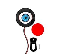 Genérico Car Eyes - Motorcycle Multi Mode Dynamic Grille Lights | LED Dynamic Eye Decoration Vehicles | Custom Styling for Men Bicycle Truck Sedan SUV | Perfect for Halloween Christmas Auto Mods