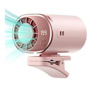 Genérico Car Fan - Cooling Fan For Desk | 360 Degree Rotation Compact For Jobsite Camping Road Trip Beach Cycling Traveling Fishing Men Women