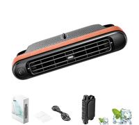Genérico Car Fan for Driver and Passenger's Seat, Car Seat Cooling Fan - Mini Portable USB Car Backseat headrest Fans, with 3 Adjustable Wind Speeds (E)