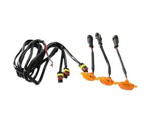 Generico Car Grille Lights, Waterproof Exterior LED with High Brightness, Decorative Lights for Camping, Compact Weatherproof Material, Easy Install Feature, Vehicle Accessory for Outings Adventures