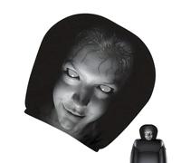 Genérico Car Headrest Covers Funny - Vehicle Headrest Protector, Vehicle Interior Accessories | For Daily Commute Road Trip Sedan SUVs RVs Drivers Fleet Managers Holiday