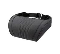 Genérico Car Headrest Pillow - Leather Neck and Head Support Cushion