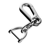 Genérico Car Horseshoe Keychain - 2.5 Inch Quick Release | Zinc Alloy Key Ring - Plated D Ring Key Holder for Bag Belt Accessory or Gift for Men and Women