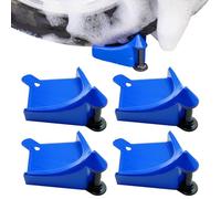 Genérico Car Hose Guide - PP 16.7x11.7x6.5cm | Car Hose Guard Prevent Stuck Under Wheel | Vehicle Maintenance Detailing Washing Garage Workshop | 4-Piece Set For Efficient Automotive Cleaning