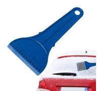 Genérico Car Ice Scraper, Multifunctional Frost Removal Tool, ABS Reusable Scraper For Windshield On Cars Trucks SUVs, Durable Ergonomic Handle with Easy Grip For Winter Snow Cleaning, 8.5x18.3cm