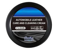 Genérico Car Interior Leather Care Cream, Deep Cleaning, 120g, Leather Polish Cream, Seat Cleaner, Wide Applications, Ideal for Seats Door Panels Steering Wheel