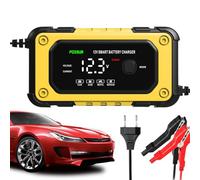 Genérico Car Jumper Starter Portable | Battery Jump Starter,Powerful Device with LCD Screen 12V for Automobile Truck Motorcycle Garage Outdoor Roadside