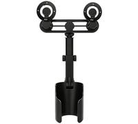 Genérico Car Phone Cup Holder Anti-Slip - Adjustable Magnetic Cradle